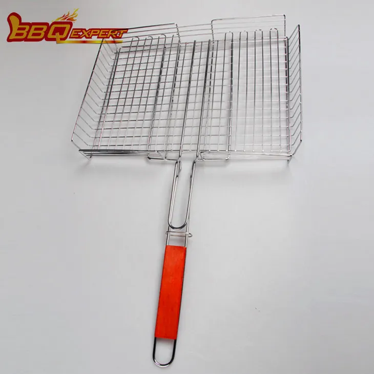 Cistella de barbacoa per a peixos i verdures